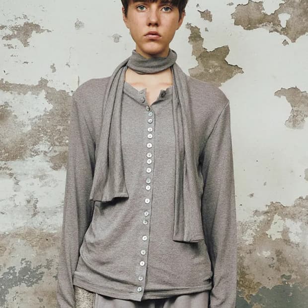 Seen 가디건 many buttons scaf cardigan 