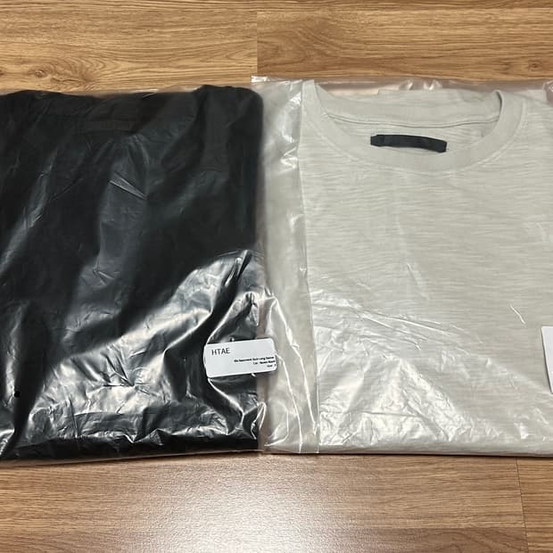 HTAE 90s Basement Slub Long Sleeve 3사이즈