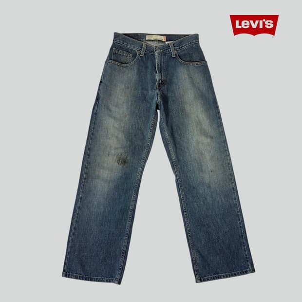 [W28L30]00s 리바이스 569 루즈스트레이트핏 데님 팬츠