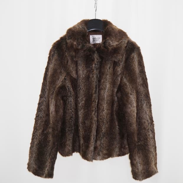 vintage faux fur jacket 