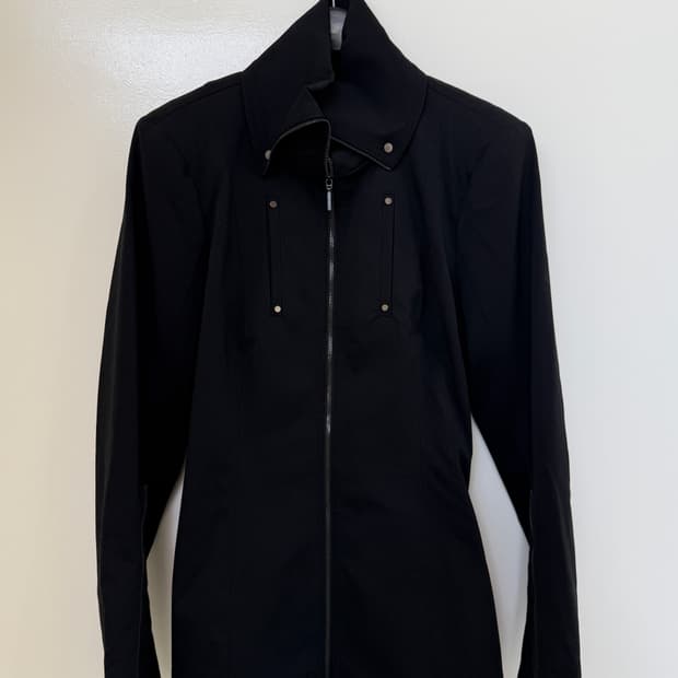 플랑수드 블랙 반코트 자켓(정품)