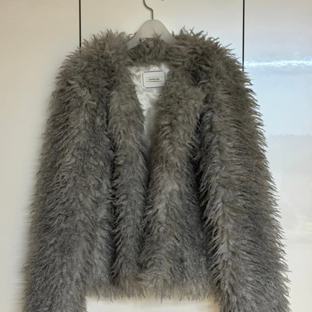 오버듀플레어 퍼자켓