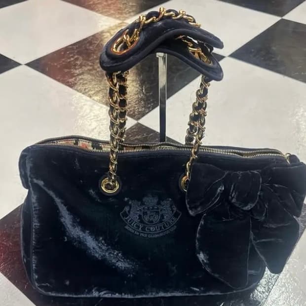 쥬시꾸띄르 conture bag navy