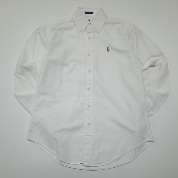 CK100 L 폴로 00s 멀티포니 옥스포드 화이트 셔츠 남방