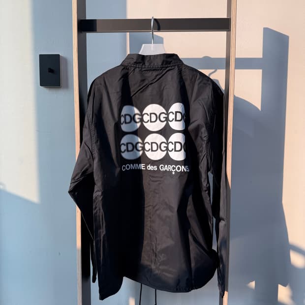 꼼데가르송 CDG 코치 자켓 블랙