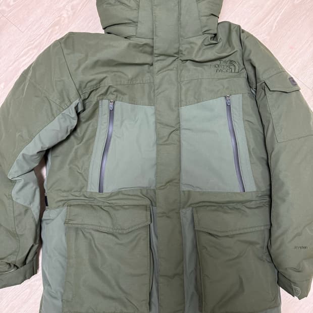 (100)노스페이스 클라우스 구스 다운 파카 겨울 패딩 팝니다