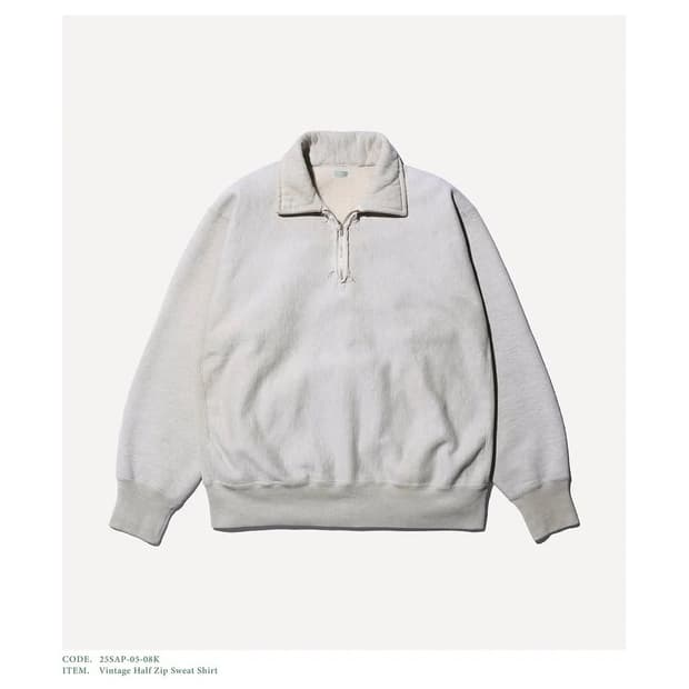 [3] A.presse 아프레쎄 25ss 하프집업 오트밀