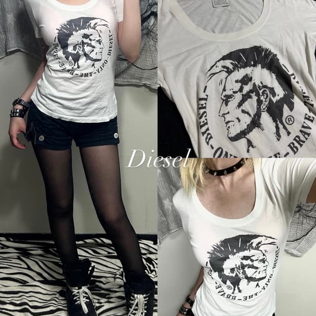 Diesel Mohican tee