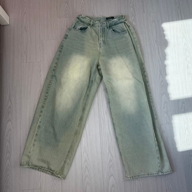 빈티지 연청바지