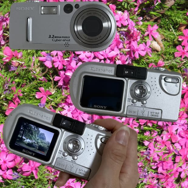 소니 Sony 디카 디지털 카메라 DSC-p7 (작례 포함)
