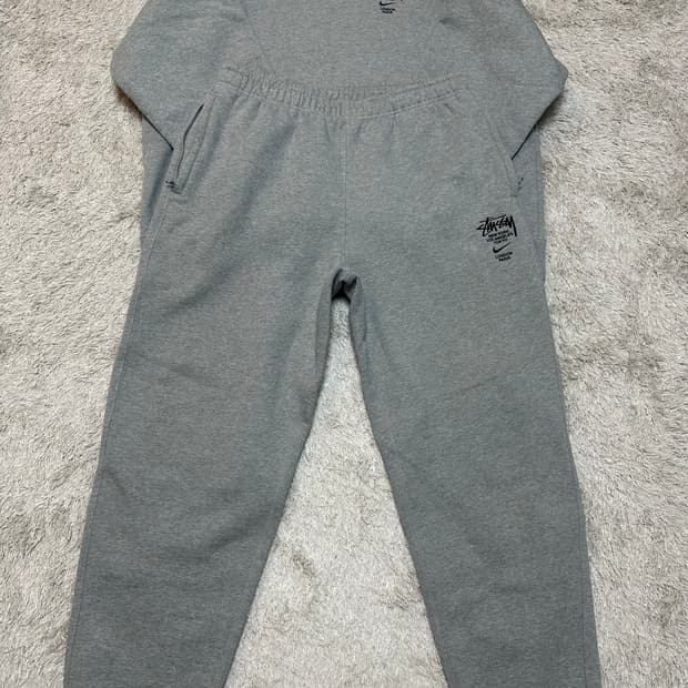 [XL,L] 나이키x스투시 2.0 스웻셔츠, 스웻팬츠 일괄판매