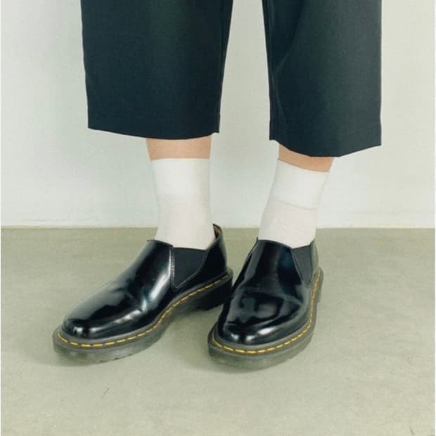 꼼데가르송x닥터마틴 슬립온