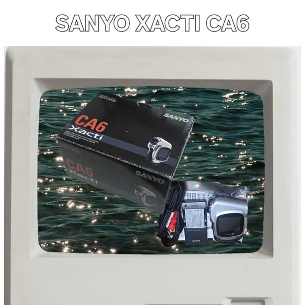 산요작티CA6/풀박,미품/실버/바로사용가능