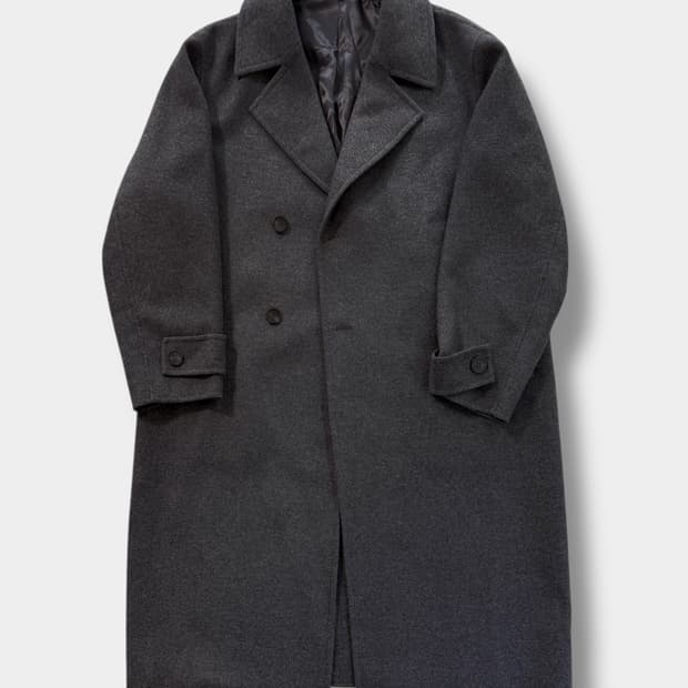 솔리드옴므 24fw 캐시미어 울 맥시 코트 