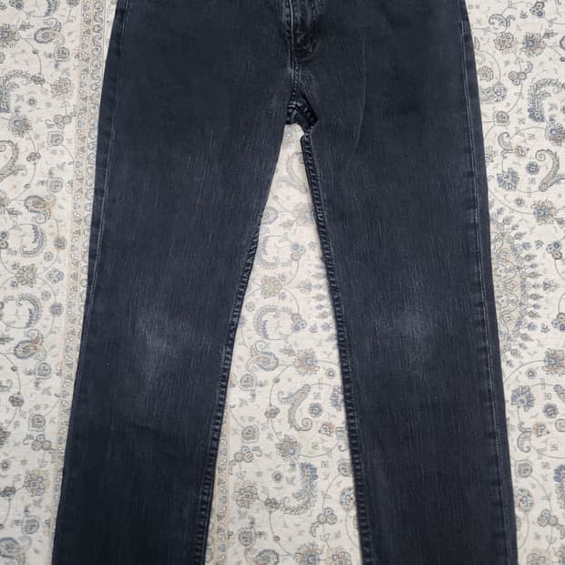 리바이스 블랙 데님 팬츠 33-30