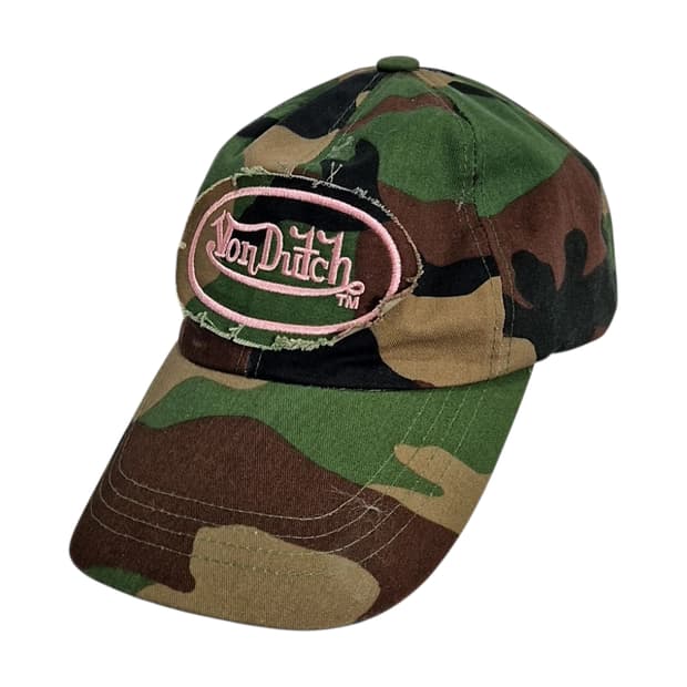 Von Dutch 본 더치 카모 볼캡