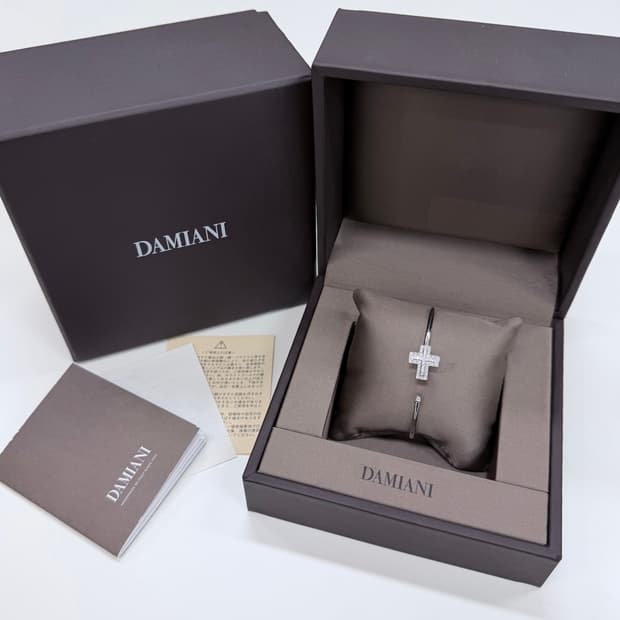 [S급/M] 다미아니 벨에포크 다이아 팔찌 화이트 골드