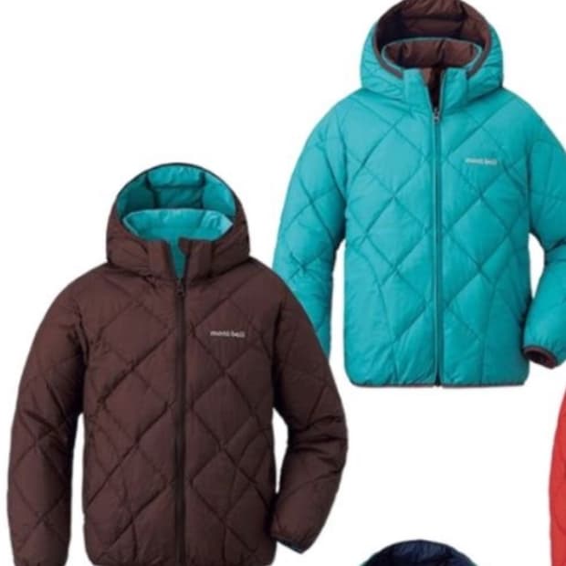 구함)) 몽벨 리버시블 패딩 160