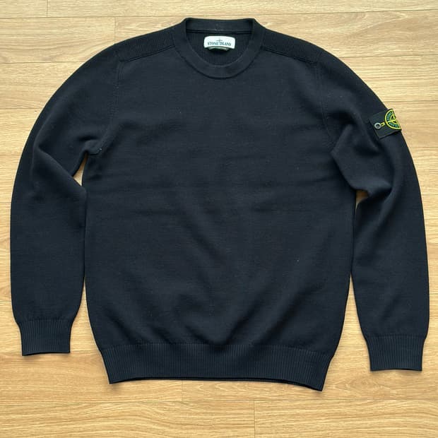 스톤아일랜드 다크네이비 니트 L