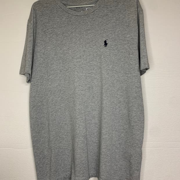 폴로 랄프로렌 그레이 반팔 티셔츠