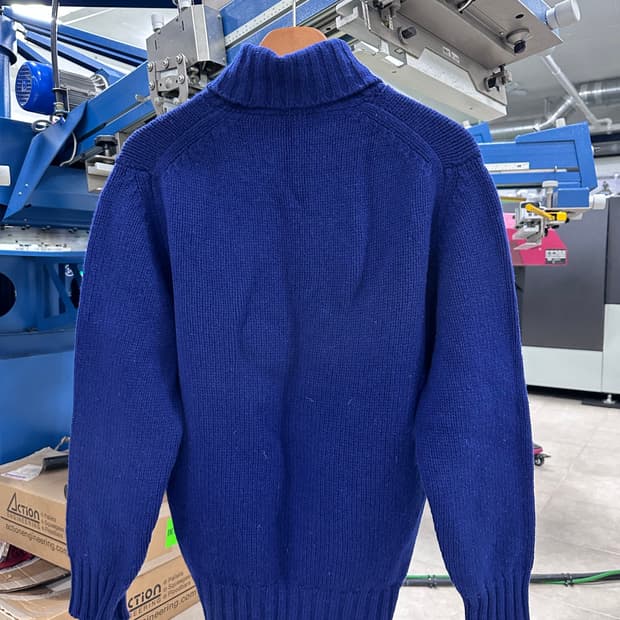 윌리엄로키 터틀넥 네이비 38