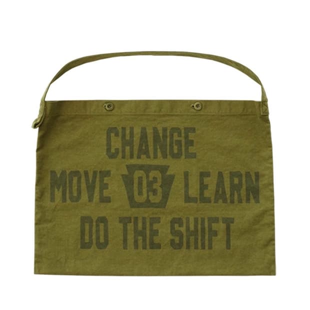 컬렉트 피시스 CML 메신저 백 올리브 그린