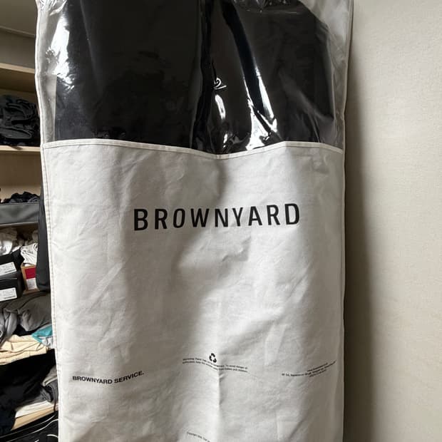 브라운야드 더블 브레스티드 코트4 