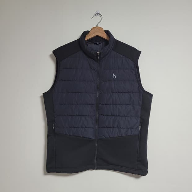 (XL) HAZZYS 헤지스 골프 경량 패딩 조끼 베스트