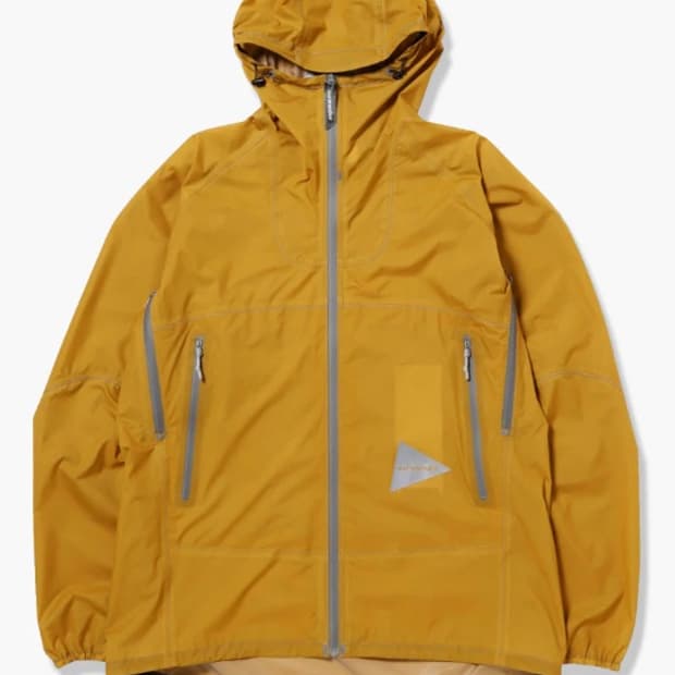 andwander 3L UL Rain Jacket Yellow