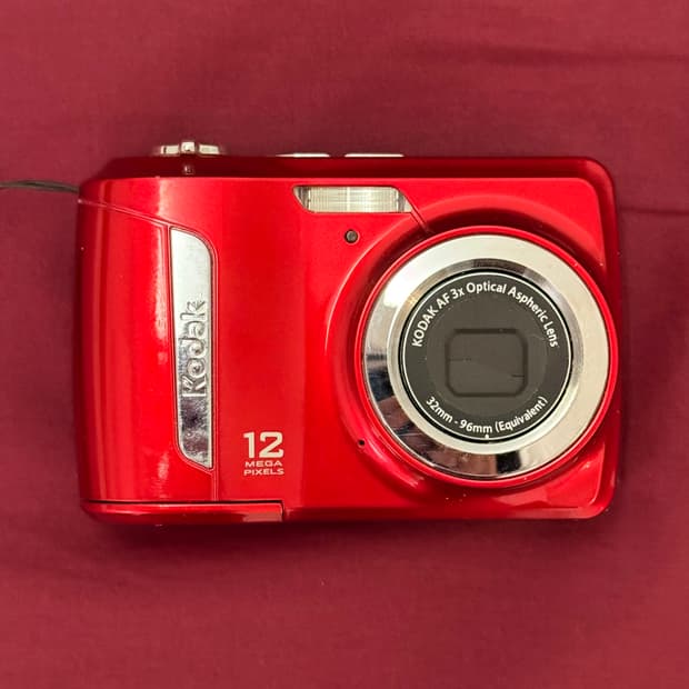배터리커버깨끗!) 코닥 이지쉐어 C143 레드