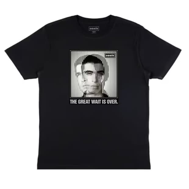 [L] 오아시스 반팔티 'The Great Wait Is Over