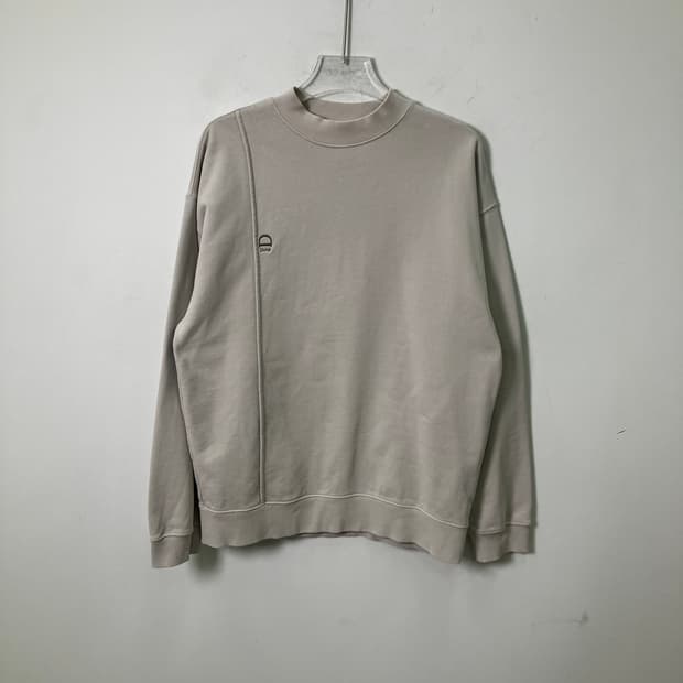 Dunst 던스트 베이지 맨투맨 티셔츠