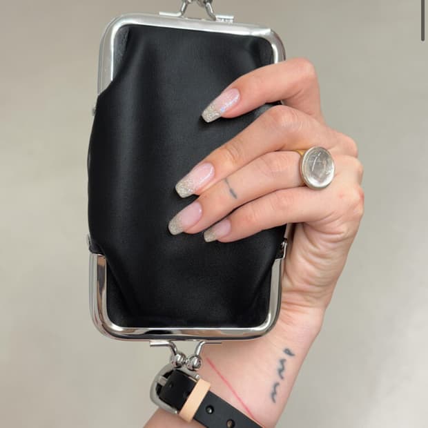 Frame Leather Wallet 