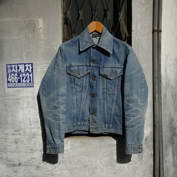 70s sear 웨스턴 데님자켓