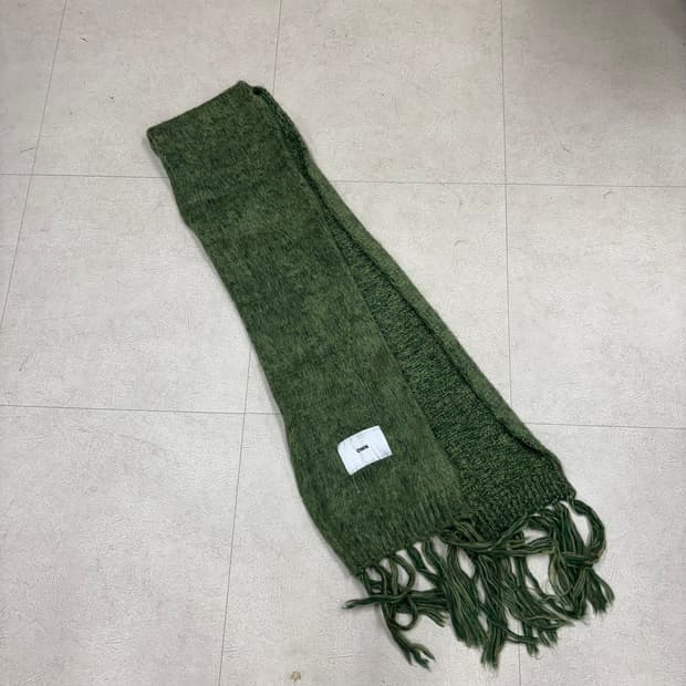 오운 그린 롱 머플러