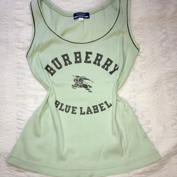 민트코어 반짝이 burberry bluelabel