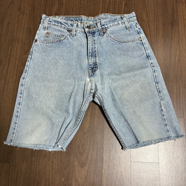 90s 빈티지 리바이스 오렌지탭 505 데님쇼츠 버뮤다팬츠 29