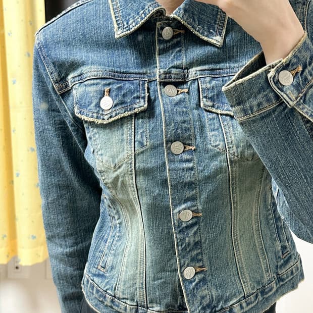 빈티지 트랄라라 리즈리사 청자켓 히메갸루 로걀 라떼 모리걸 긱시크 페어리