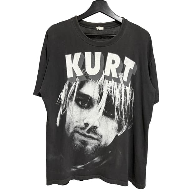 빈티지 90s Kurt Cobain Memorial 커트 코베인 티셔츠