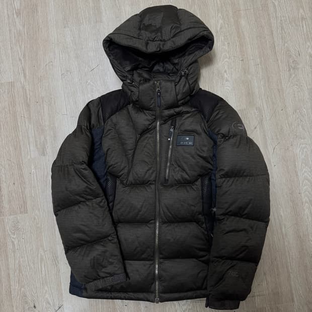 아이더 구스다운 로고 700 후드 패딩 M/95 