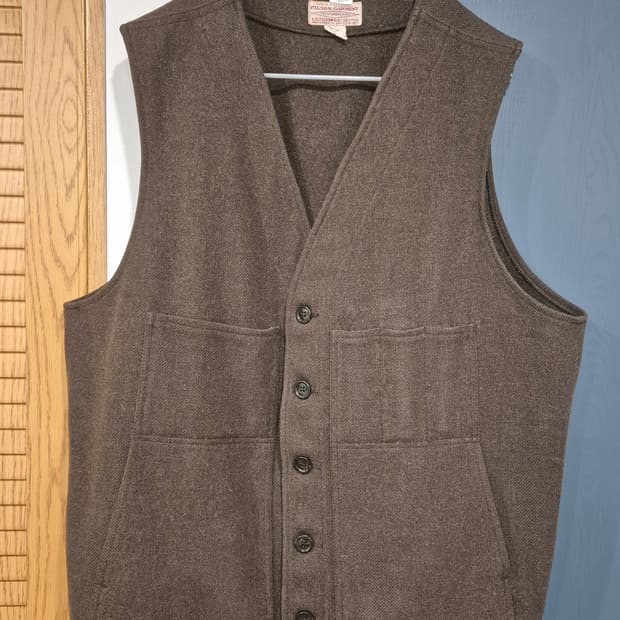 90s 빈티지 필슨 매키노 울 베스트