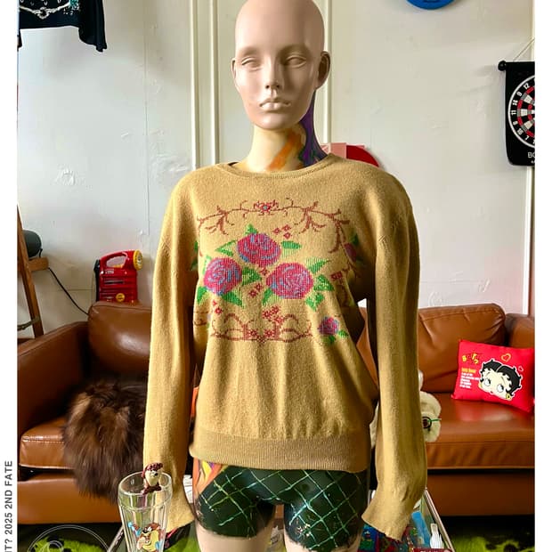 1980-90s LI•NA Chic Wool Knit Sweather