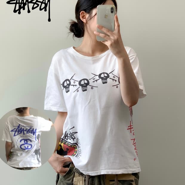 스투시 반팔티