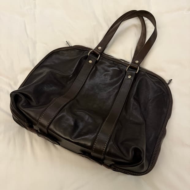 구이디 / GB1A 그레인 레더 토트백