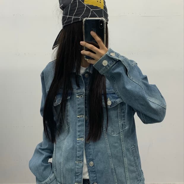 카파 데님 트러커 자켓