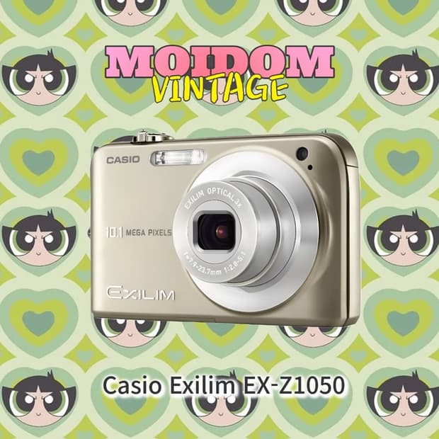 작례⭕️ 카시오 엑슬림 Casio EX-Z1050 골드 디카 카메라