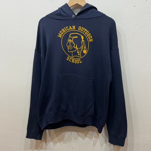 80~90s 벨바쉰 모히칸 아웃도어 스쿨 후드 Made in USA 