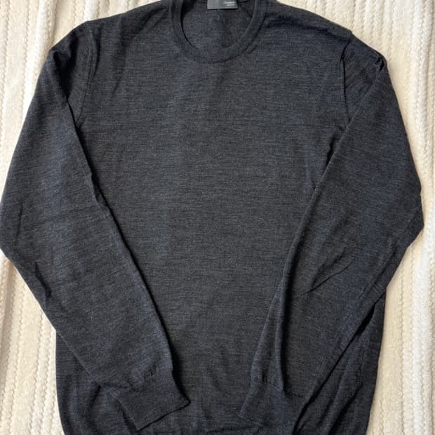 드루모어 챠콜 니트 52