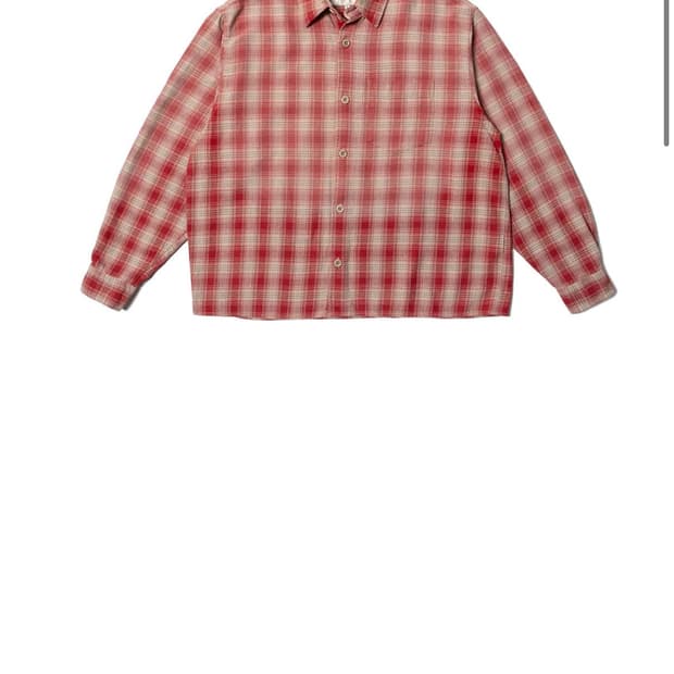 뤡코즈 셔츠 레드 1사이즈 팝니다
