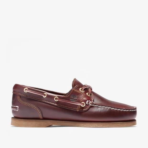 팀버랜드 여성 클래식 2아이 보트슈즈 